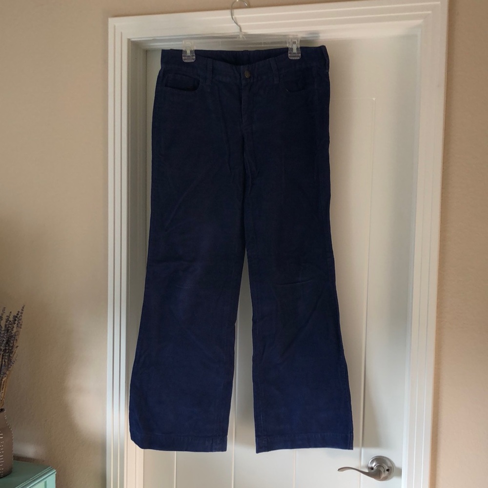 J Crew Cords - sz 8 - “City Fit” - Blue/Purple